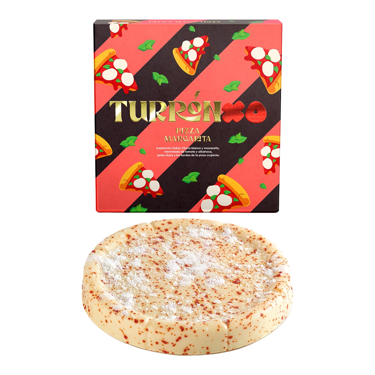 Turrón pizza margarita Dabiz Muñoz XO 1