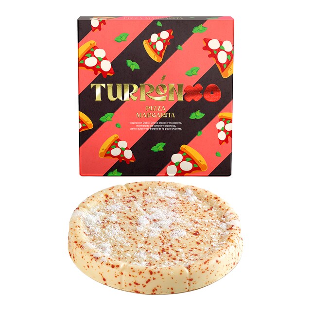 Turrón pizza margarita Dabiz Muñoz XO