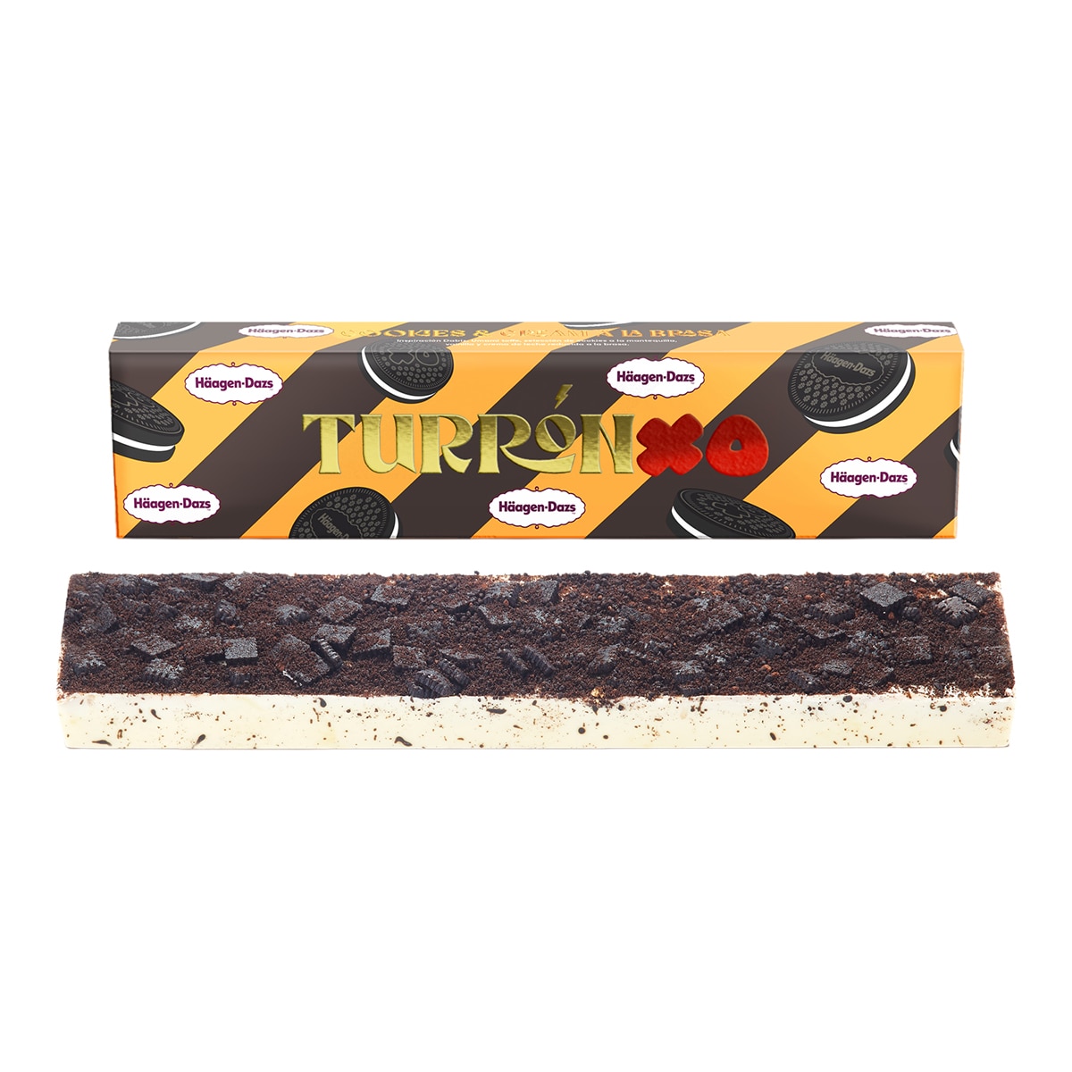 Turrón Cookies & Cream a la brasa Dabiz Muñoz XO 1