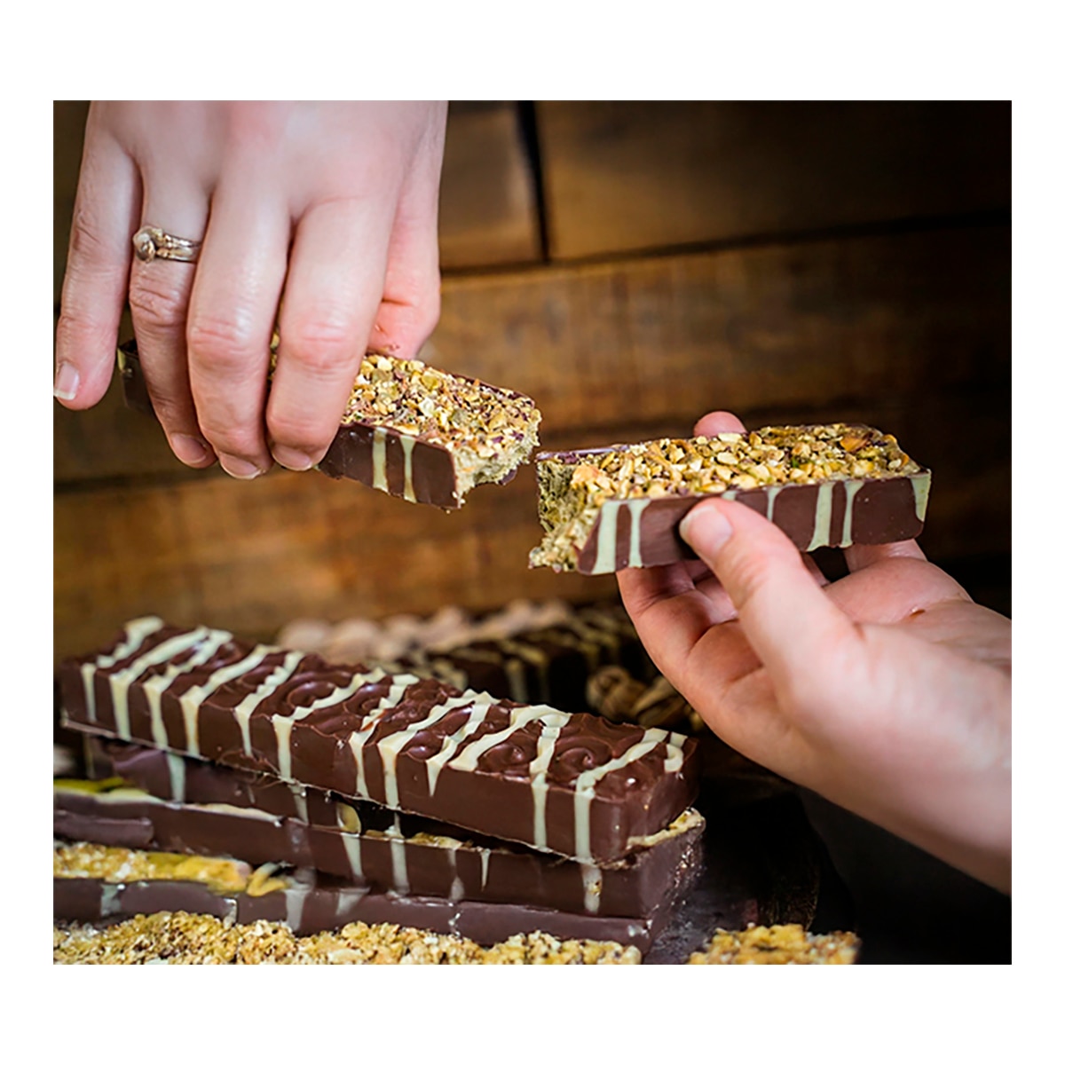 Turrón estilo Dubái de pistacho y kataifi crujiente Raúl Asencio 5