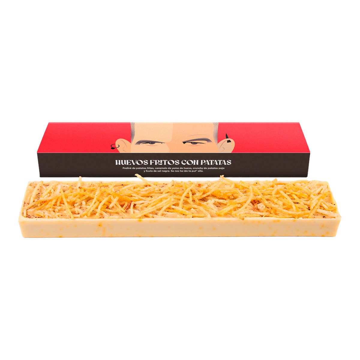 Imagen 1 de Turrón de huevo frito con patatas XO