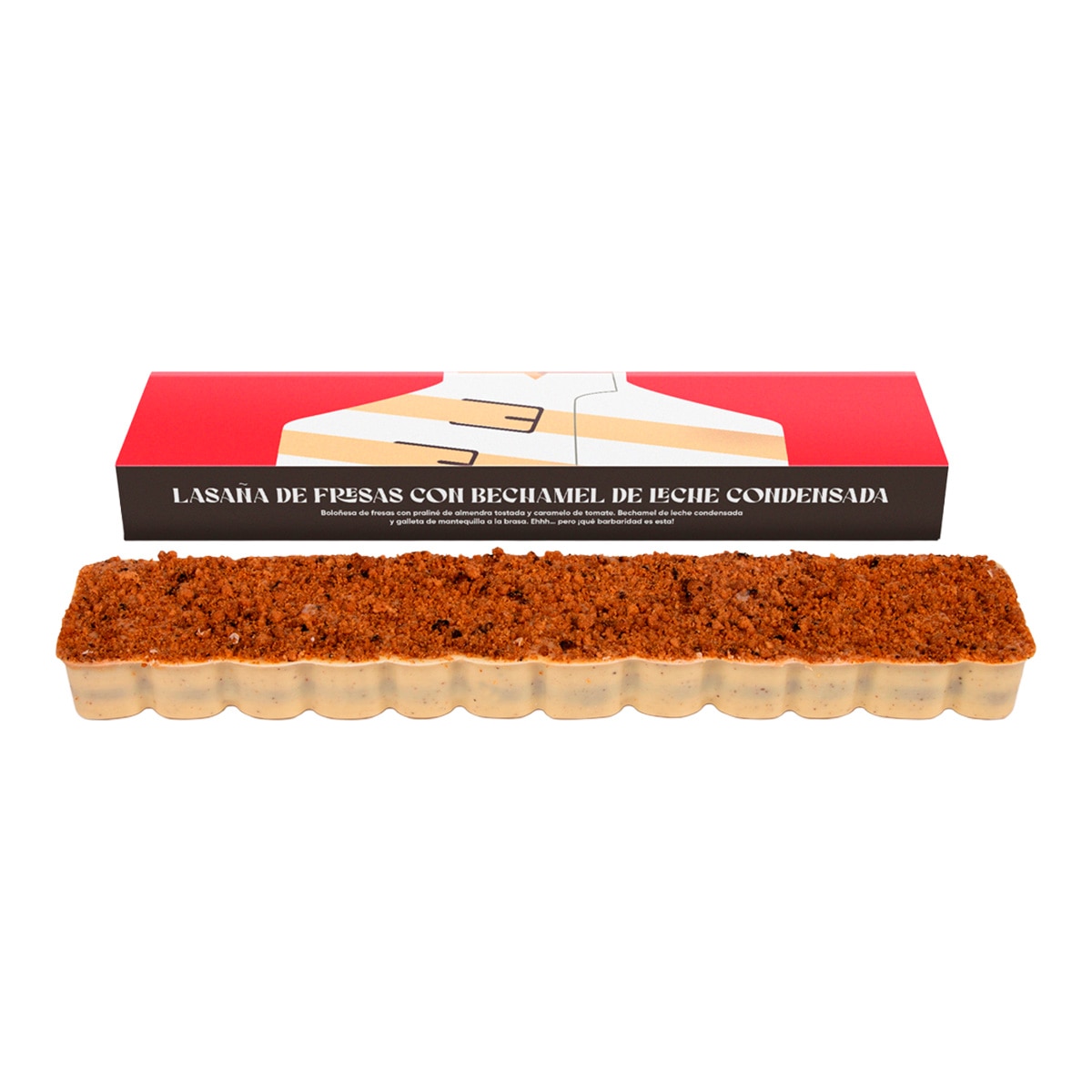 Imagen 1 de Turrón de lasaña de fresas XO