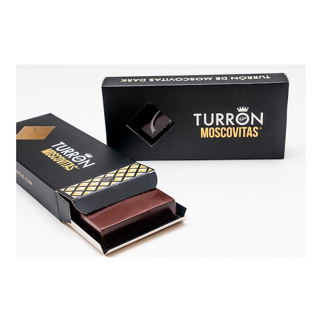 Imagen 0 de Turrón de chocolate negro Moscovitas de Rialto