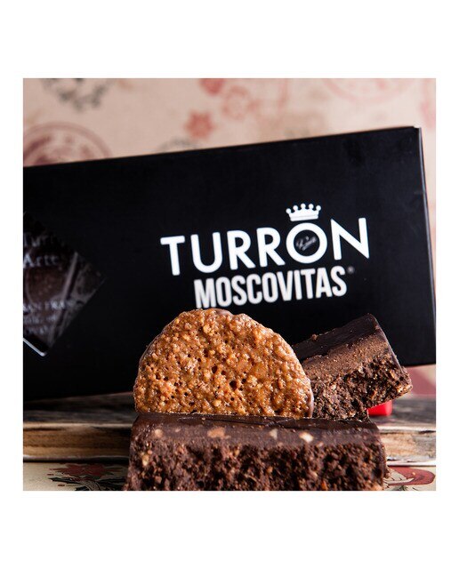 Turrón de chocolate negro Moscovitas de Rialto 2