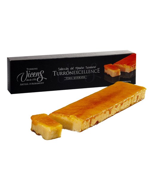 Imagen 1 de Turrón de yema quemada Excellence Vicens
