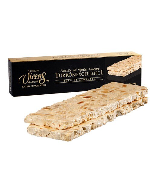 Imagen 0 de Turrón duro de almendra marcona 70% excellence Vicens