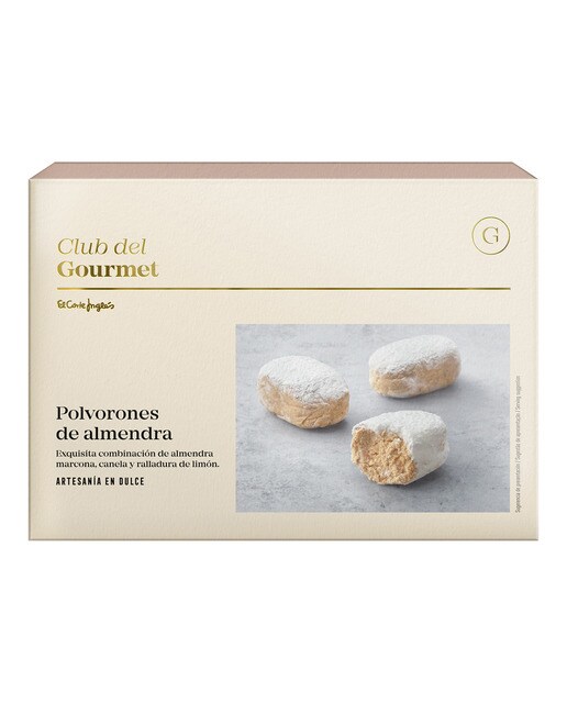 Polvorones de almendra Club del Gourmet 1