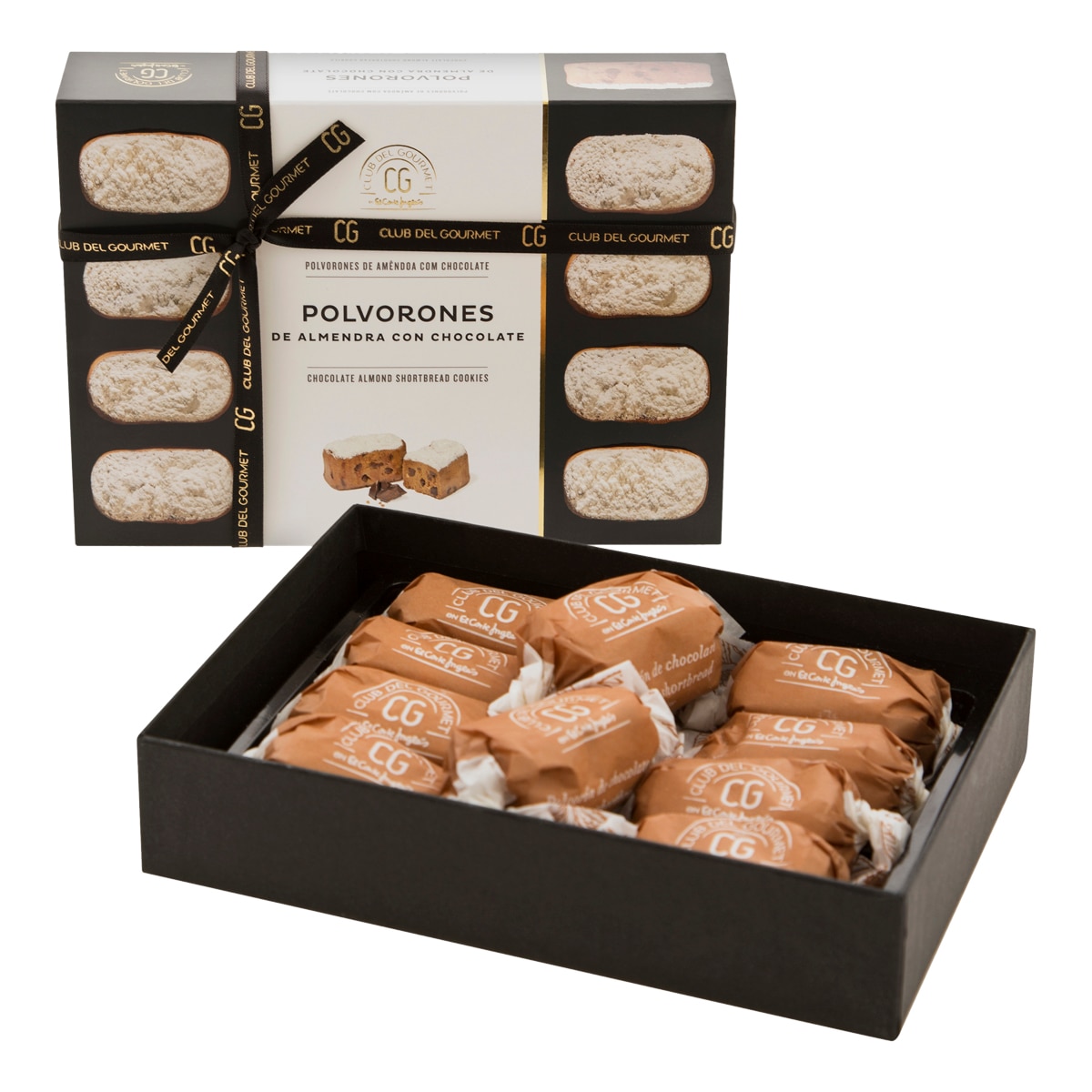 Polvorones de almendra con chocolate Club del Gourmet 2