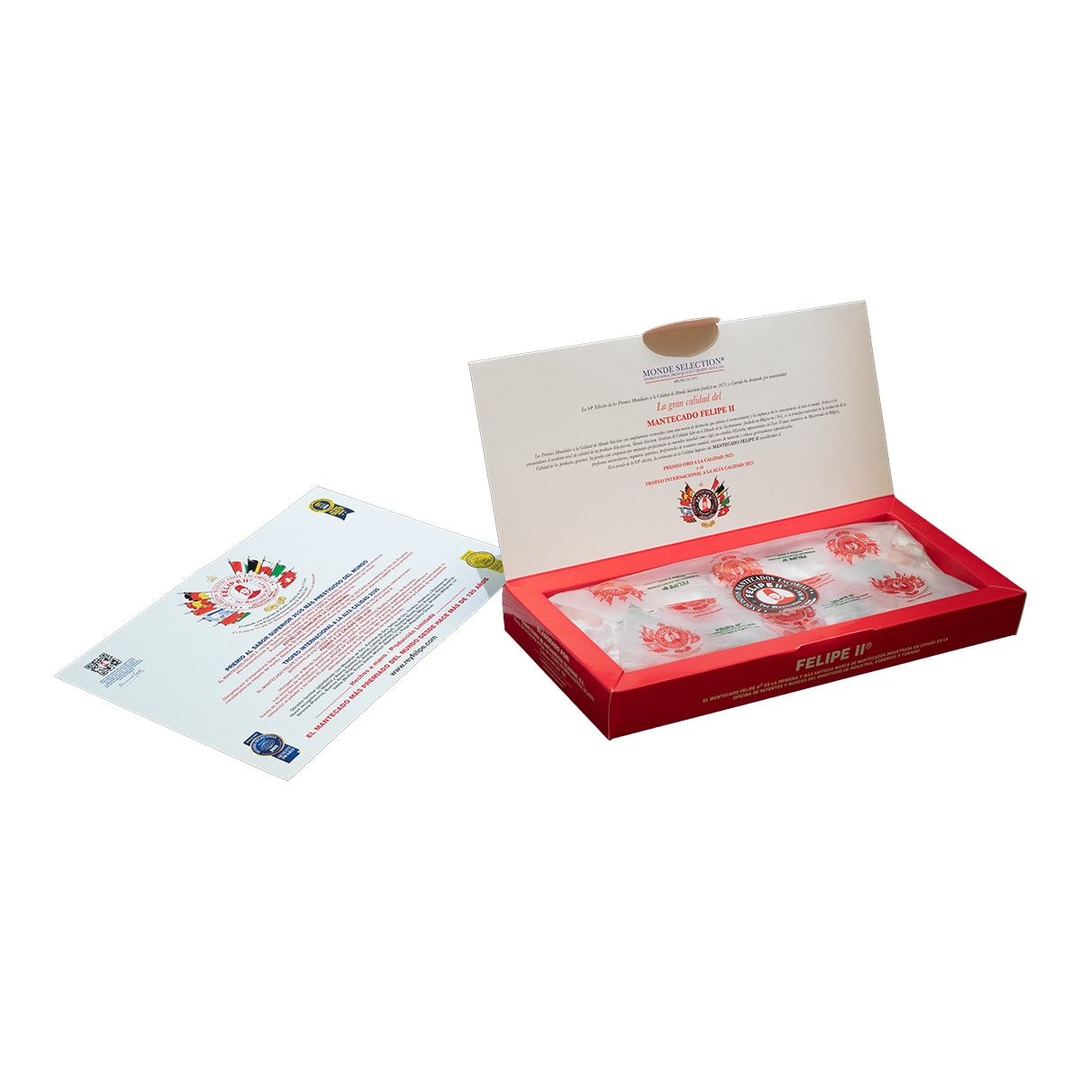 Mantecados Felipe II 500 g 3