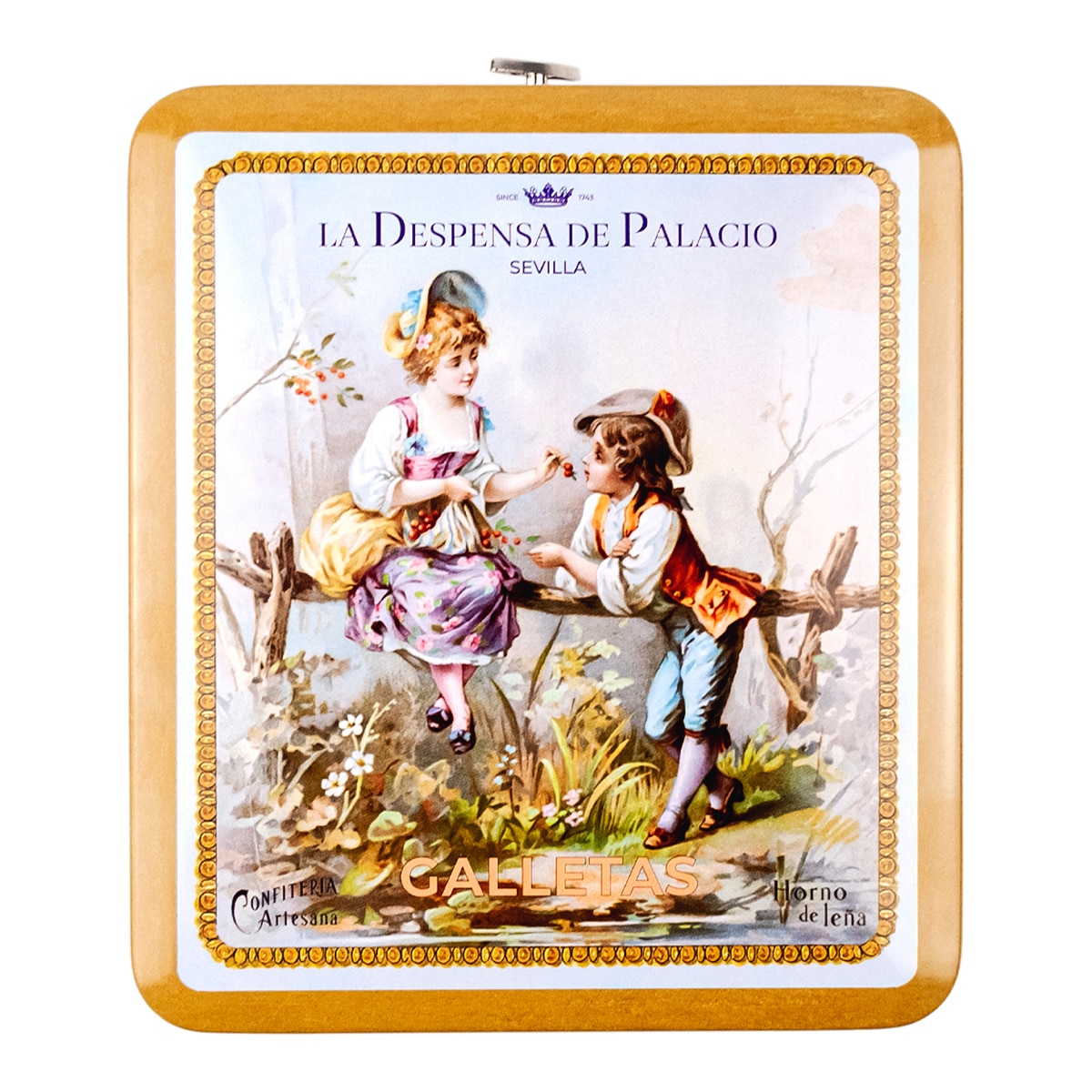 Lata musical de galletas La Despensa de Palacio 1