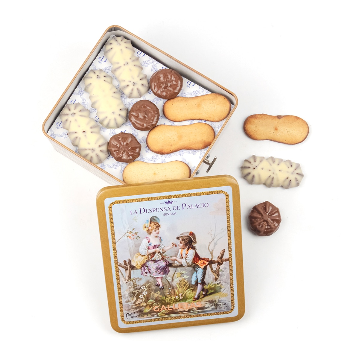 Lata musical de galletas La Despensa de Palacio 2