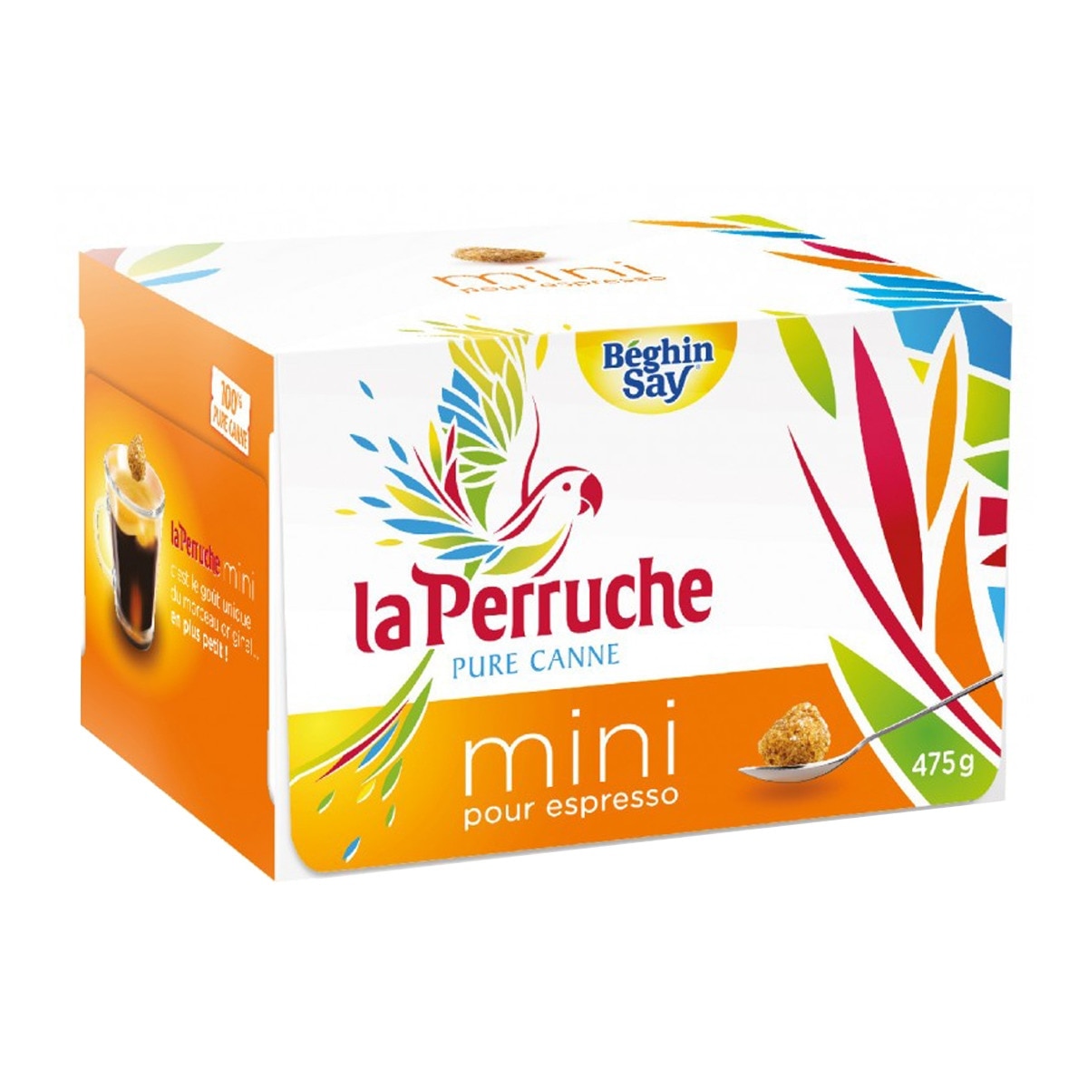 Imagen 1 de Mini terrones de azúcar moreno La Perruche
