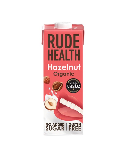 Bebida de avellana bio sin gluten Rude Health 1