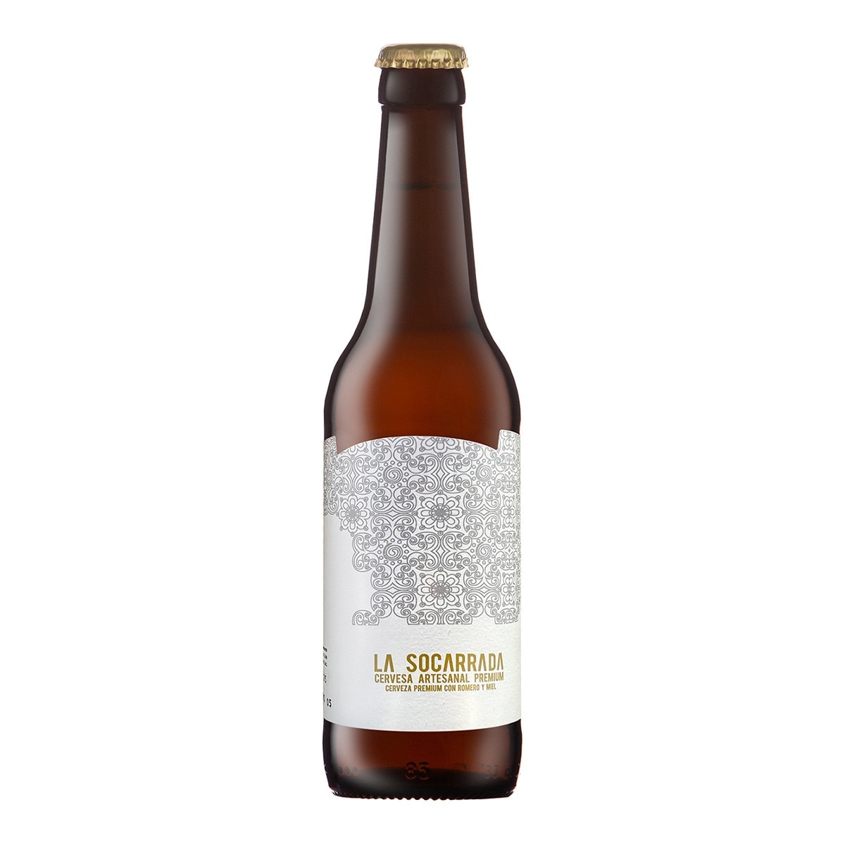Imagen 0 de Cerveza tostada artesana La Socarrada Premium con romero y miel de romero