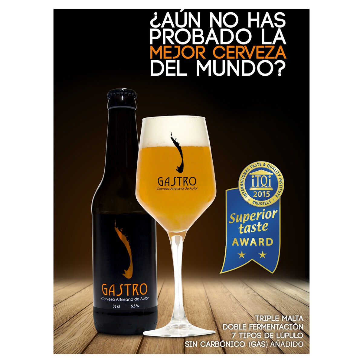 Cerveza rubia IPA dry Hopping Gastro 2