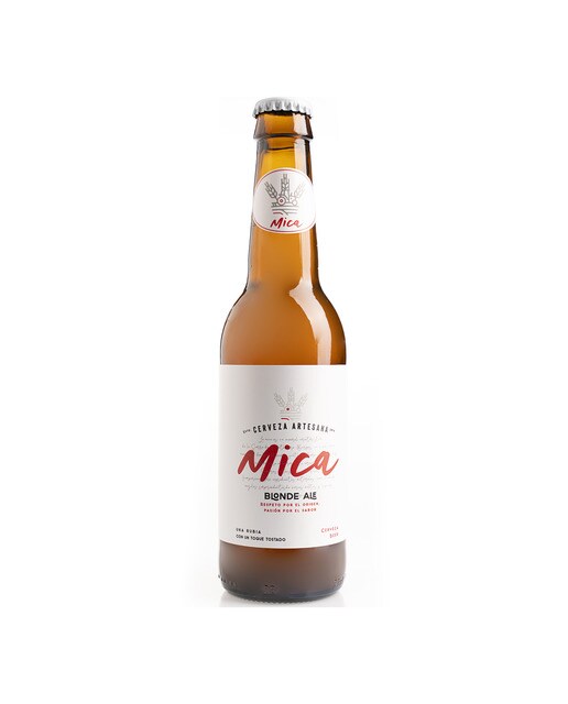 Imagen 0 de Cerveza rubia artesana de cebada Mica Blonde Ale