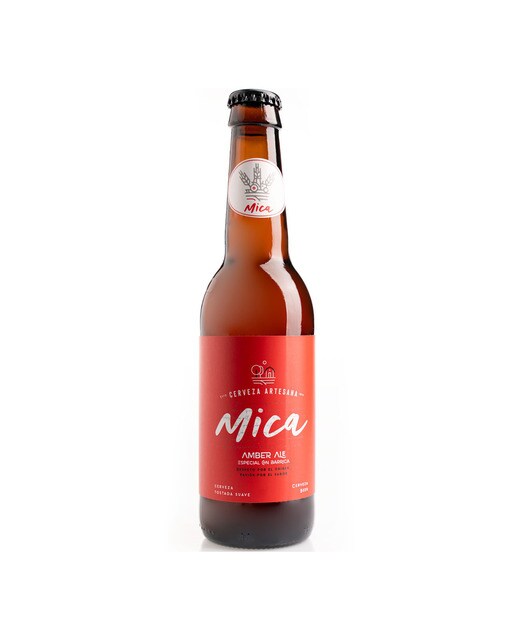 Pack de 6 cervezas artesanas Mica en caja de madera 2