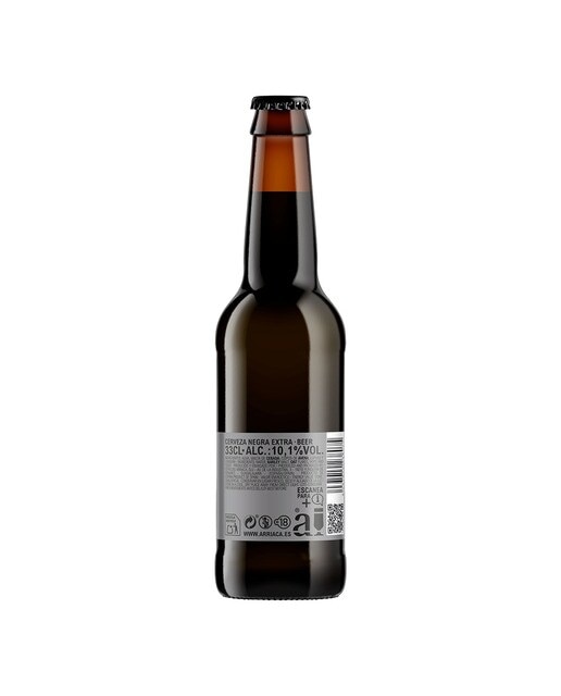 Cerveza artesana negra Arriaca Imperial Russian Stout 3