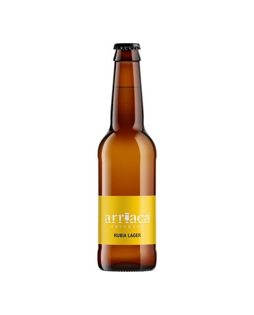 Cerveza artesana rubia Lager Arriaca 1