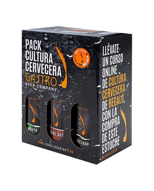 Pack 6 cervezas artesanas Cultura Cervecera by Gastro