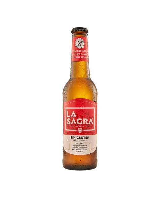 Imagen 0 de Cerveza Lager sin gluten La Sagra