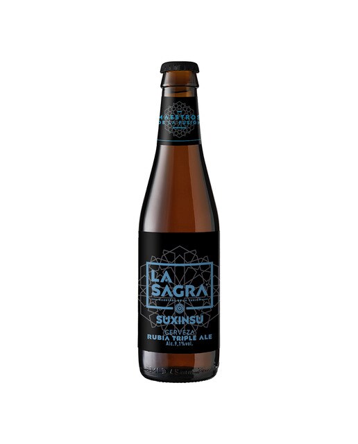 Cerveza rubia artesana triple Ale Suxinsu La Sagra 1