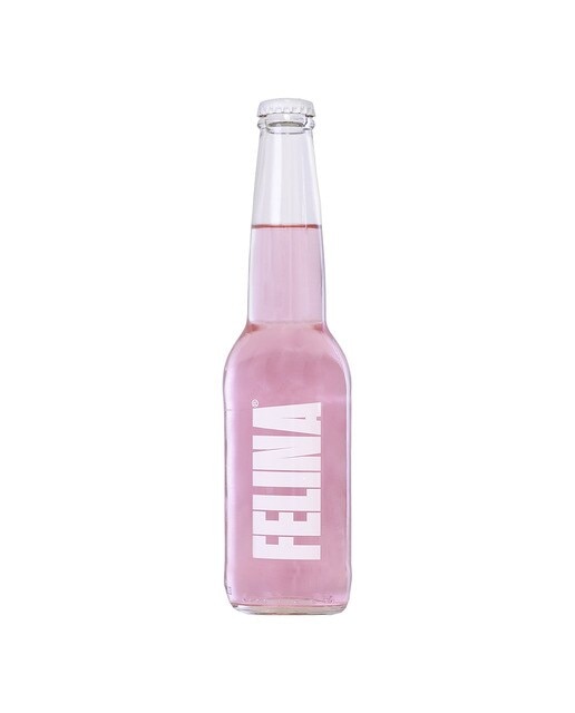Imagen 0 de Bebida natural con alcohol sin azúcar Felina Pink
