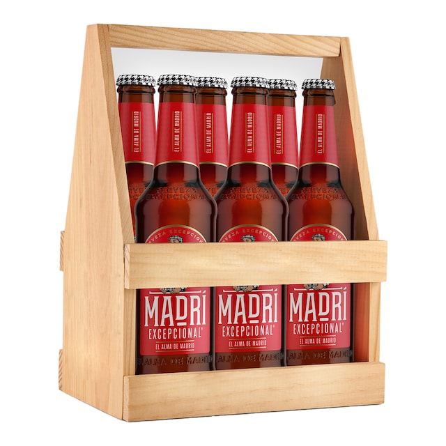 Imagen 0 de Pack 6 cervezas Madrí excepcional La Sagra