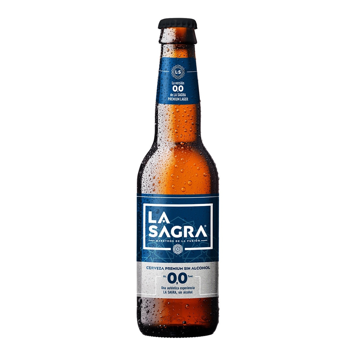 Imagen 0 de Cerveza rubia sin alcohol 0.0 La Sagra