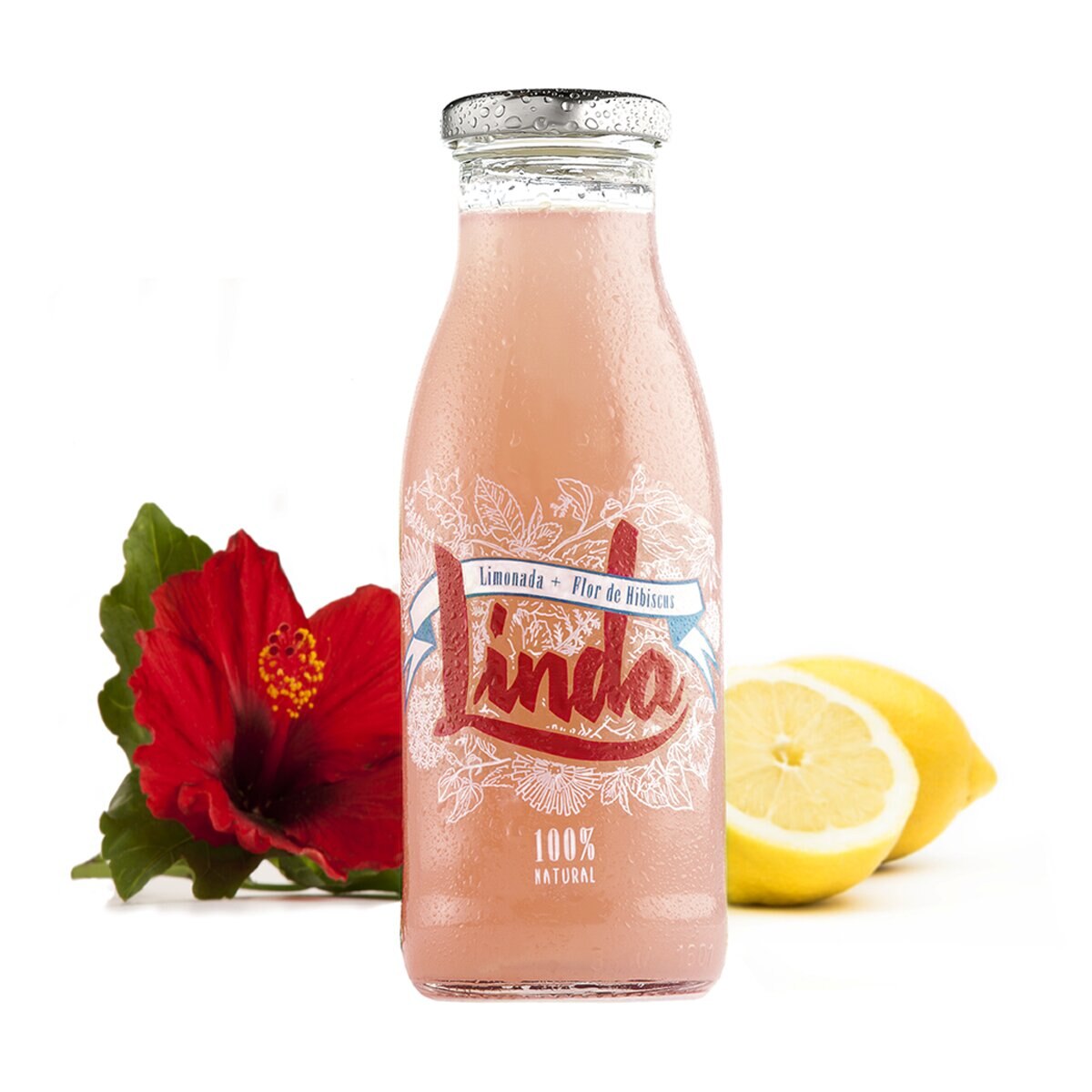 Limonada ecológica con Flor de Hibiscus Linda 2