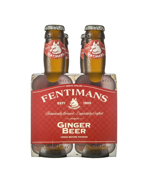 Imagen 0 de Refresco jengibre Fentimans pack 4 botellas