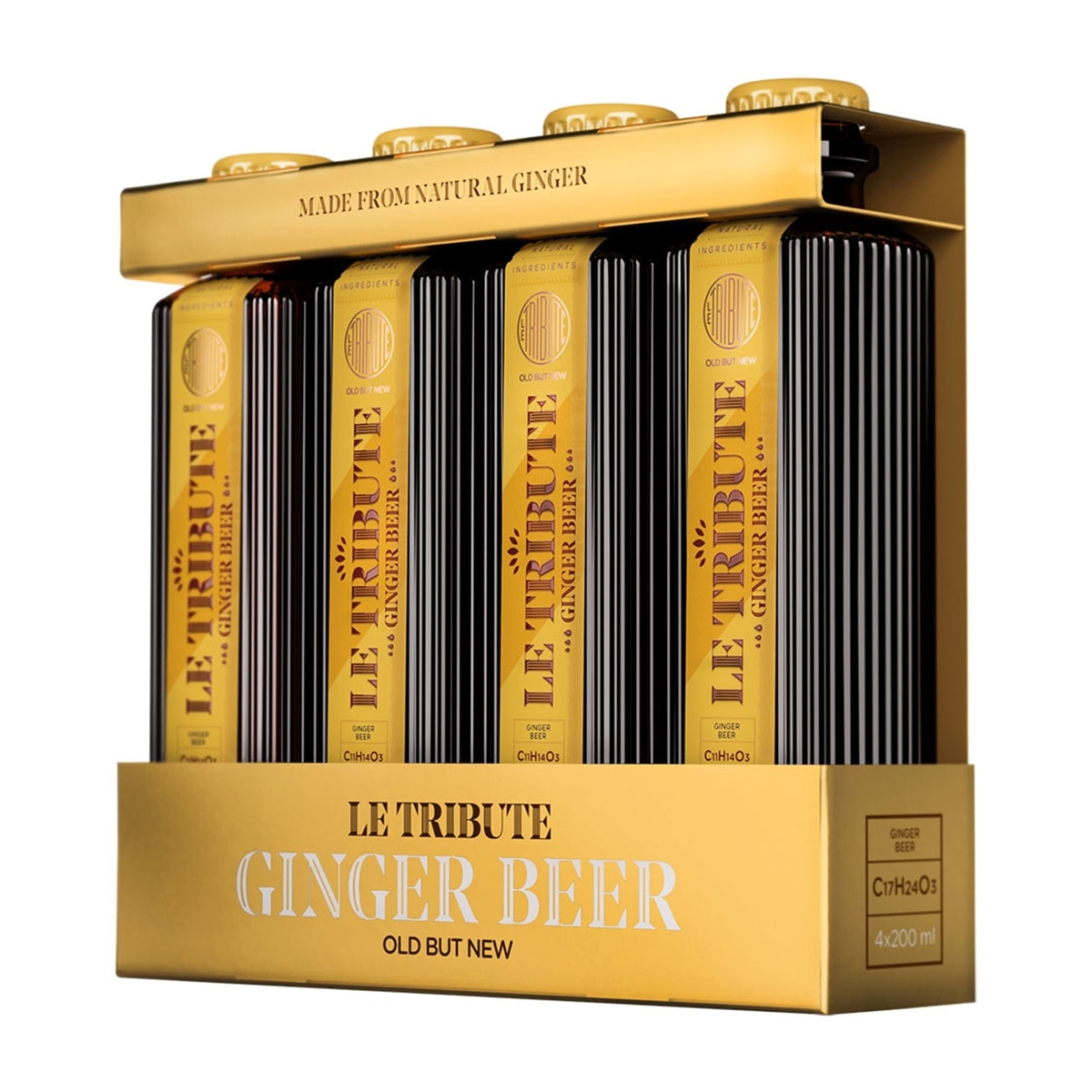 Refresco Ginger Beer Le Tribute pack 4 botellas 1