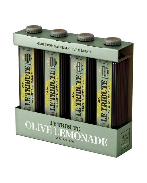Imagen 0 de Refresco Olive Lemonade Le Tribute pack 4 botellas