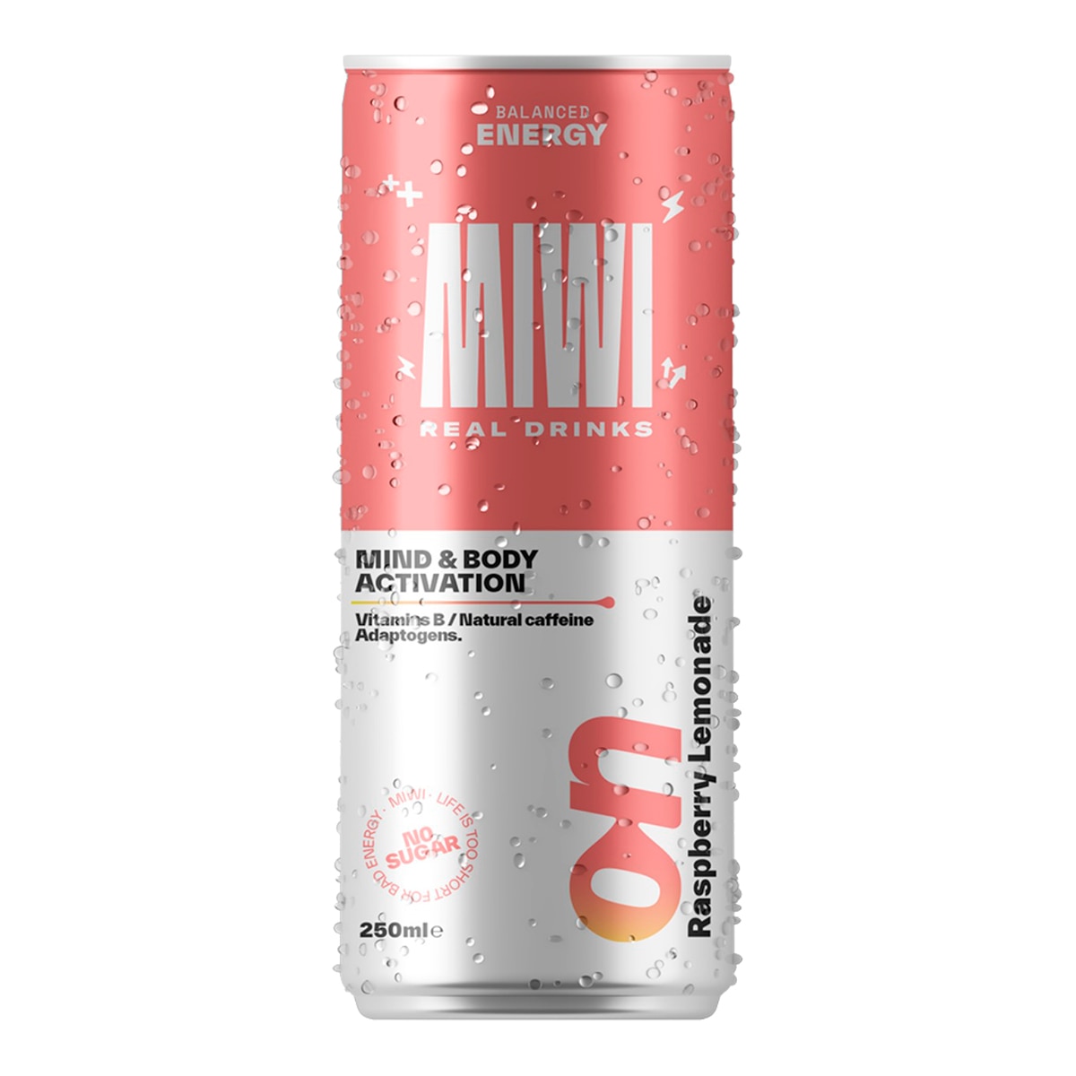 Refresco On Energy Rasperry limonada Miwi 1