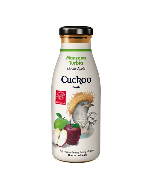 Zumo de manzana Turbia de Lleida Cuckoo Fruits 1