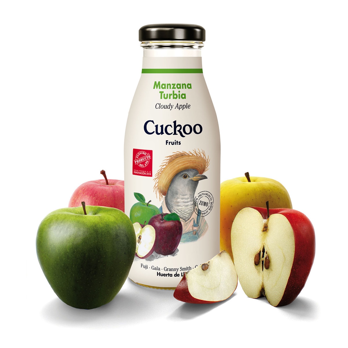Zumo de manzana Turbia de Lleida Cuckoo Fruits 2