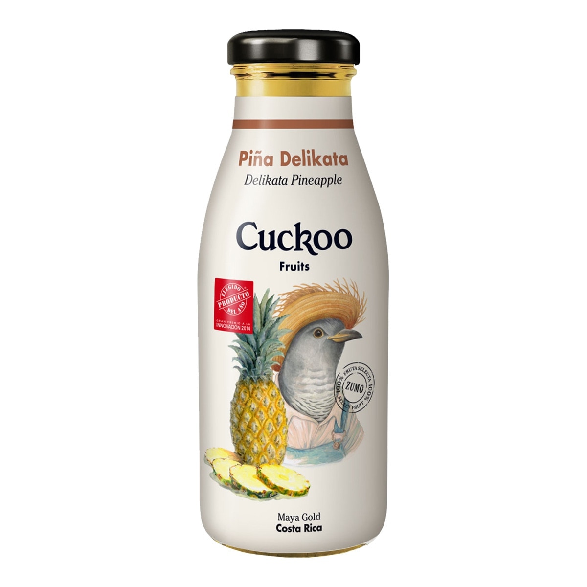 Imagen 0 de Zumo de piña Delikata de origen Costa Rica Cuckoo Fruits