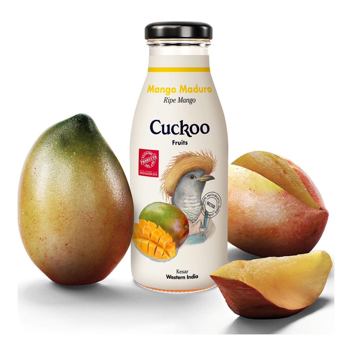Zumo de mango maduro de La India Cuckoo Fruits 2