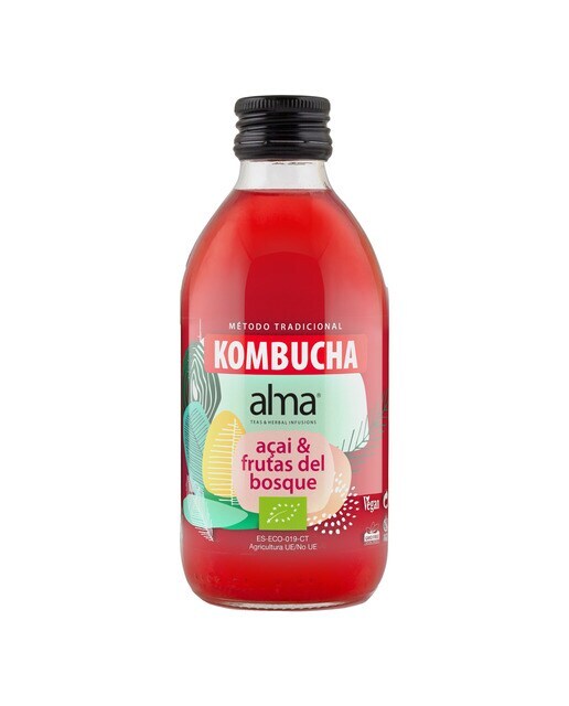 Té verde Açai y Frutas del Bosque Kombucha Alma
