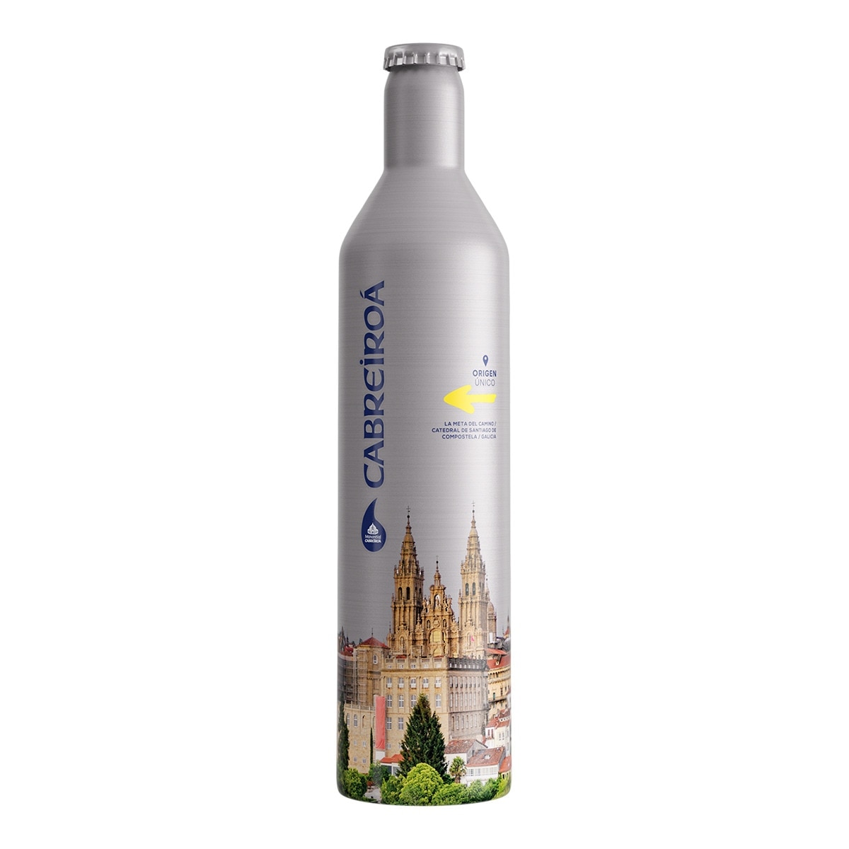 Imagen 0 de Agua mineral natural Cabreiroá botella aluminio 50 cl