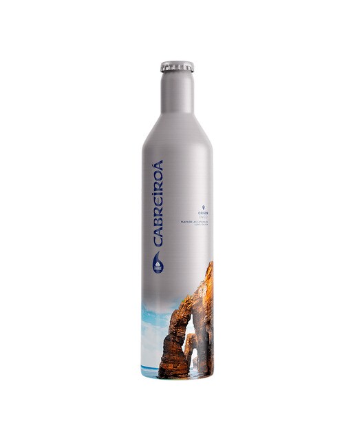 Agua mineral natural Cabreiroá botella aluminio 50 cl 3