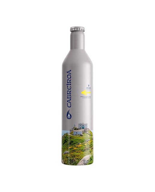 Agua mineral natural Cabreiroá botella aluminio 50 cl 4