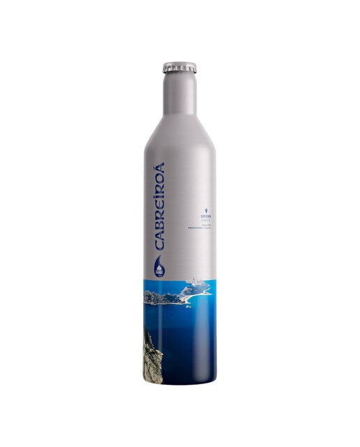 Agua mineral natural Cabreiroá botella aluminio 50 cl 5