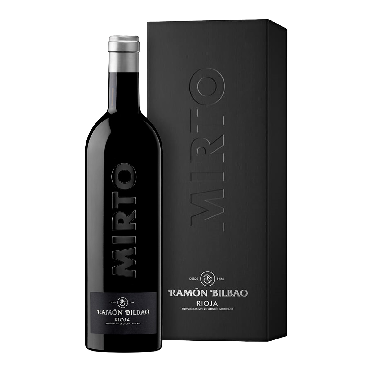 Imagen 0 de Estuche vino tinto Mirto Ramón Bilbao 2019 Rioja