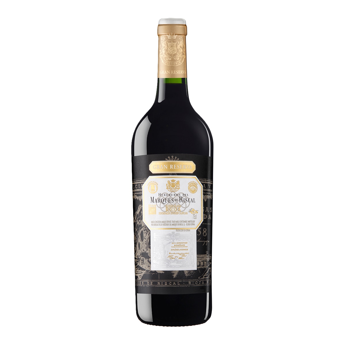 Imagen 0 de Vino tinto Marqués de Riscal Gran Reserva tempranillo 2019 Rioja Alavesa