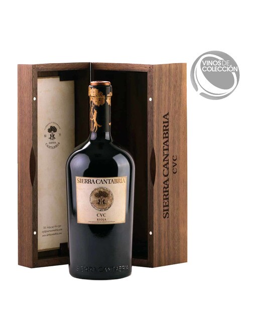 Estuche Vino tinto CVC Sierra Cantabria Rioja Colección de tres añadas 1