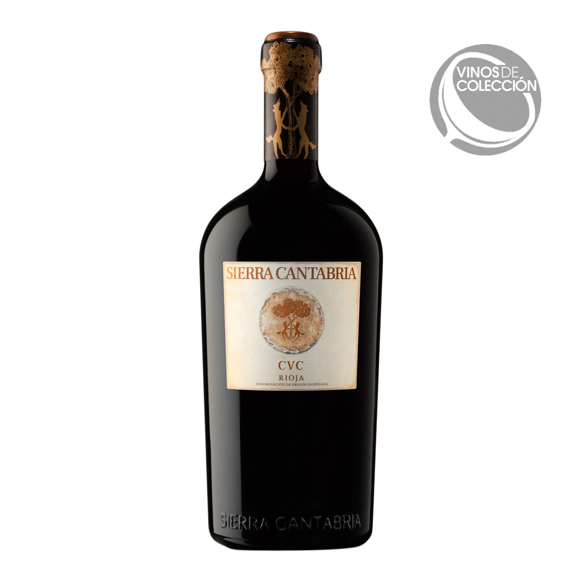 Estuche Vino tinto CVC Sierra Cantabria Rioja Colección de tres añadas 2