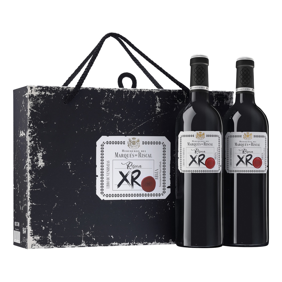 Imagen 0 de Estuche vinos tintos Reserva XR de Marqués de Riscal 2022 Rioja