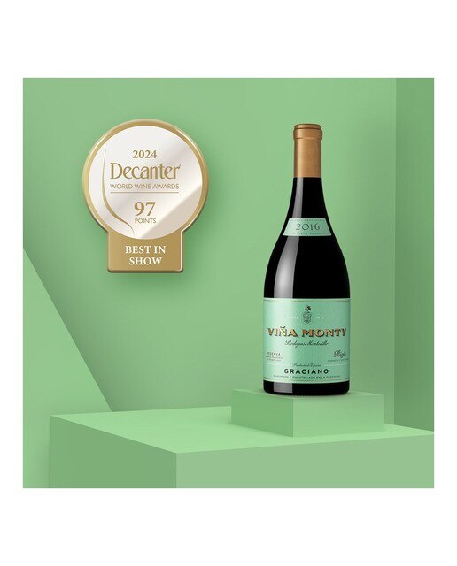 Imagen 3 de Vino tinto Viña Monty Graciano Reserva 2019 Rioja