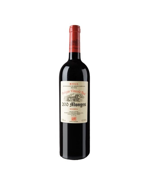 Vino tinto 200 Monges Reserva 2000 Rioja